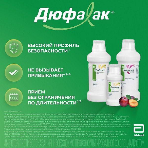 ДЮФАЛАК 200 МЛ СИРОП