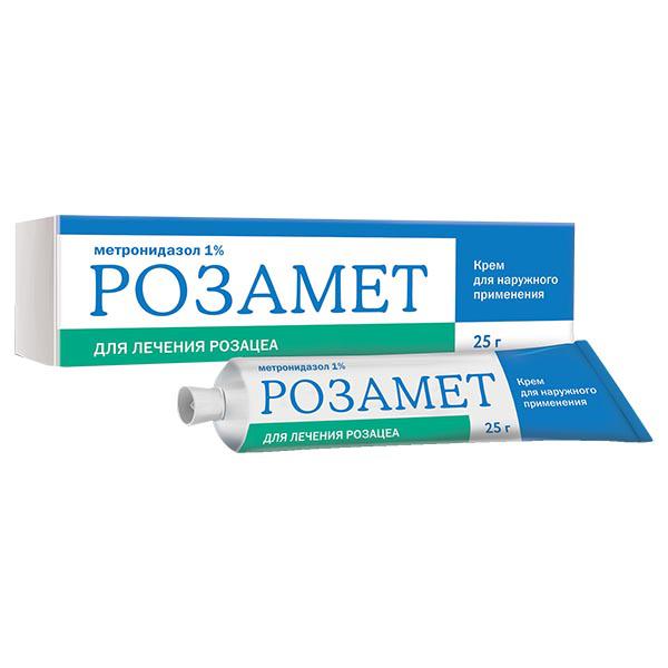 РОЗАМЕТ 1% 25.0 КРЕМ